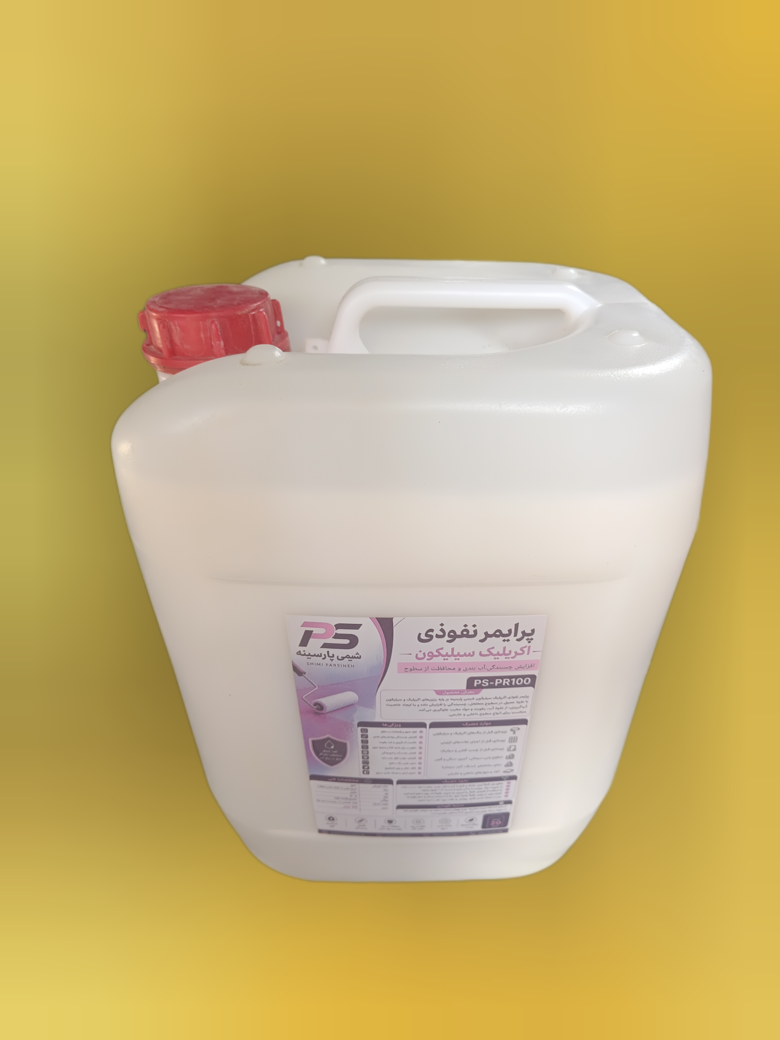 پرایمر نفوذی اکریلیک سیلیکون PS-PR100