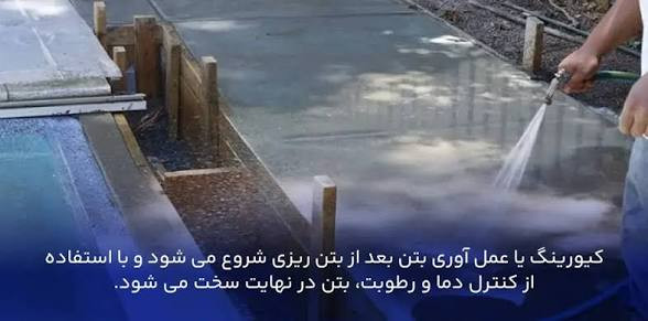 کیورینگ بتن شیمی پارسینه ۲۰ لیتر